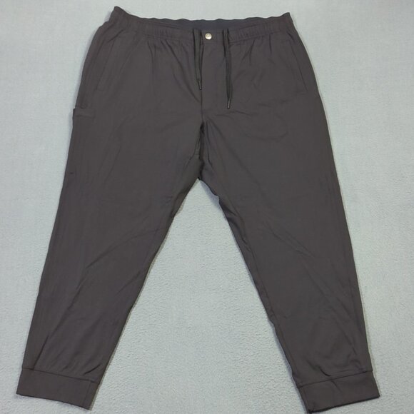 Duluth Trading Co Pants Men's 2XL 30" Black Auto Pilot All Day Comfort Joggers - Picture 3 of 11